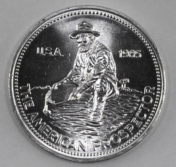 1985 Engelhard Prospector 1oz. .999 Fine Silver