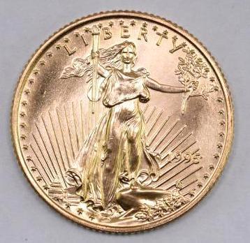 1995 $10 American Gold Eagle 1/4oz.