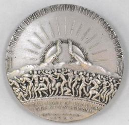 Medallic Art 1963 The Hall of Fame For Great Americans 2.11oz. .999 Fine Silver Round