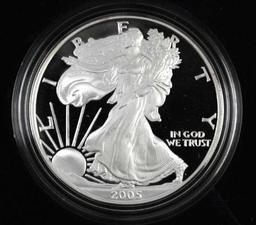 2005 W American Silver Eagle 1oz. Proof