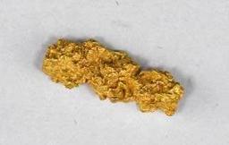 Alaska Placer Gold Nugget 3.3 grams