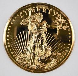 Washington Mint 1995 Saint Gaudens 8oz. .999 Fine Silver Round