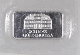 Geiger Edelmetalle 20 Grams - (.643 Troy oz) .999 Fine Silver Ingot/Bar