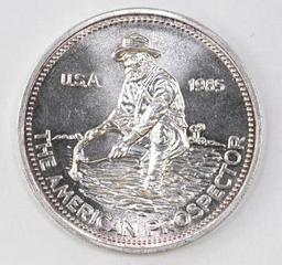 1985 Engelhard Prospector 1oz. .999 Fine Silver