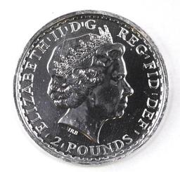 2013 Great Britain Britannia 1oz. .999 Fine Silver