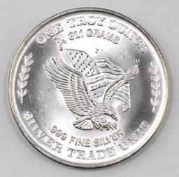 1981 U.S. Assay Office 1oz. .999 Fine Silver