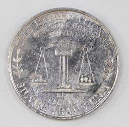 Silver Trade Unit Liberty & Justice 1oz. .999 Fine Silver Round