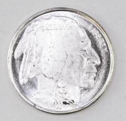 Highland Mint Buffalo 1/10thoz. .999 Fine Silver