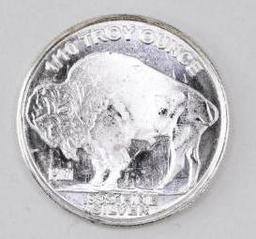 Highland Mint Buffalo 1/10thoz. .999 Fine Silver