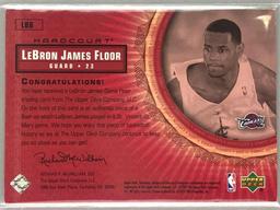 2003 Upper Deck, LeBron James Floor Relic