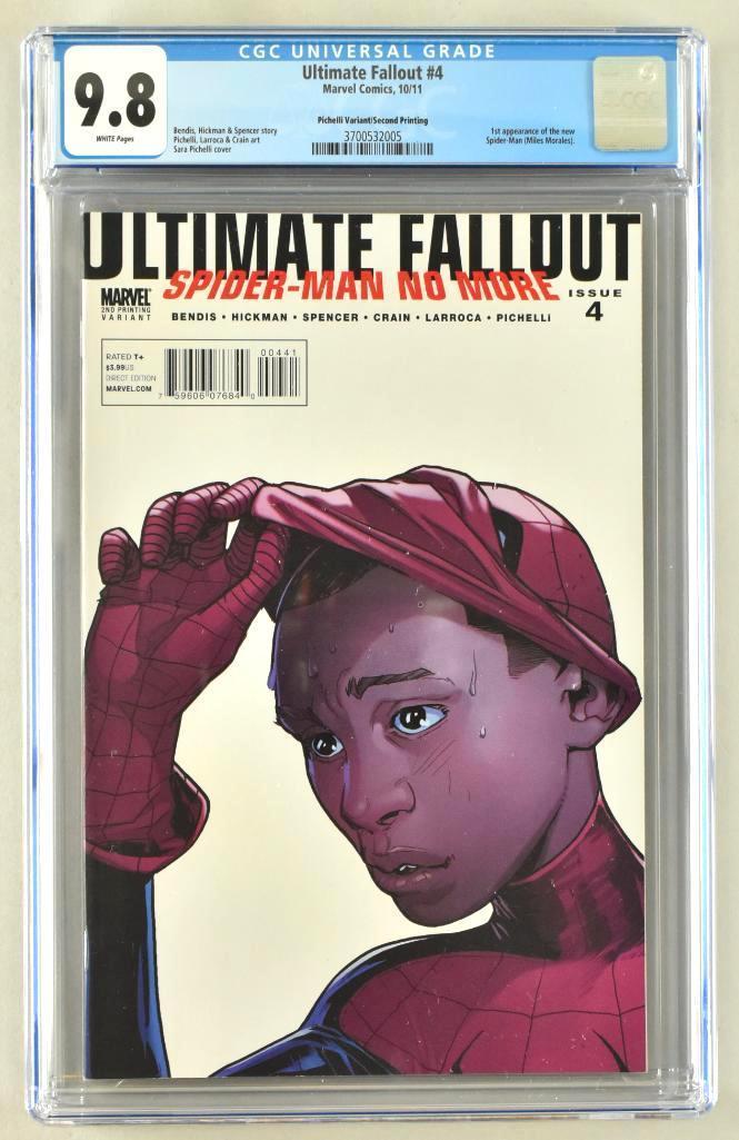 CGC Graded Marvel Comics Ultimate Fallout No. 4 comic book