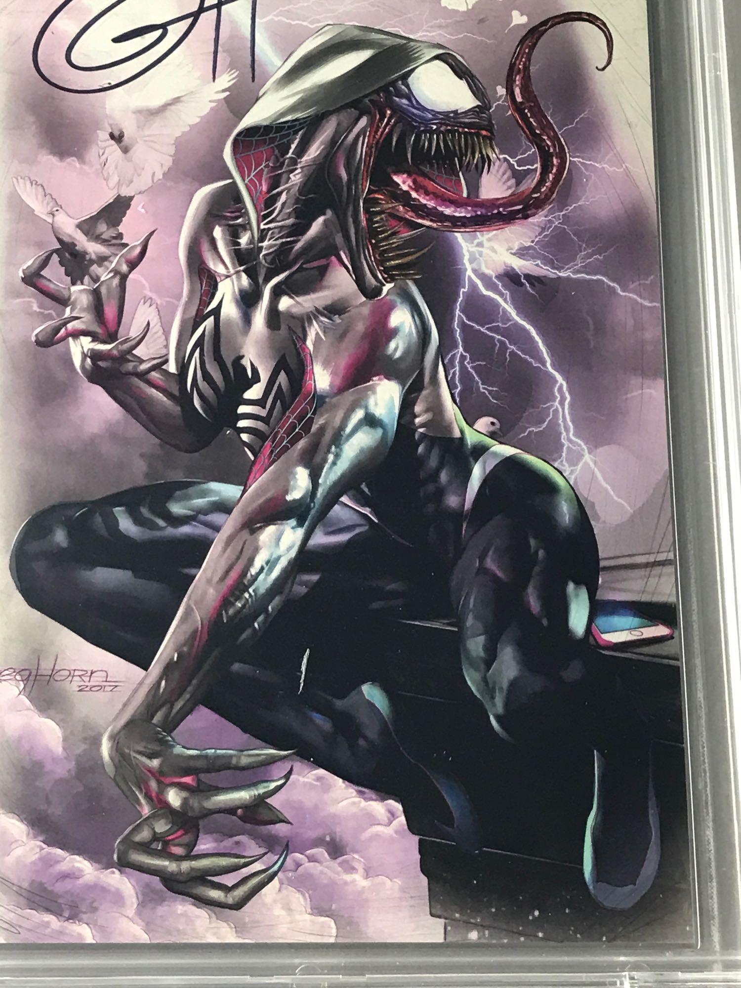 Signed CBCS Graded Marvel Comics Edge of Venomverse No. 1 comic book