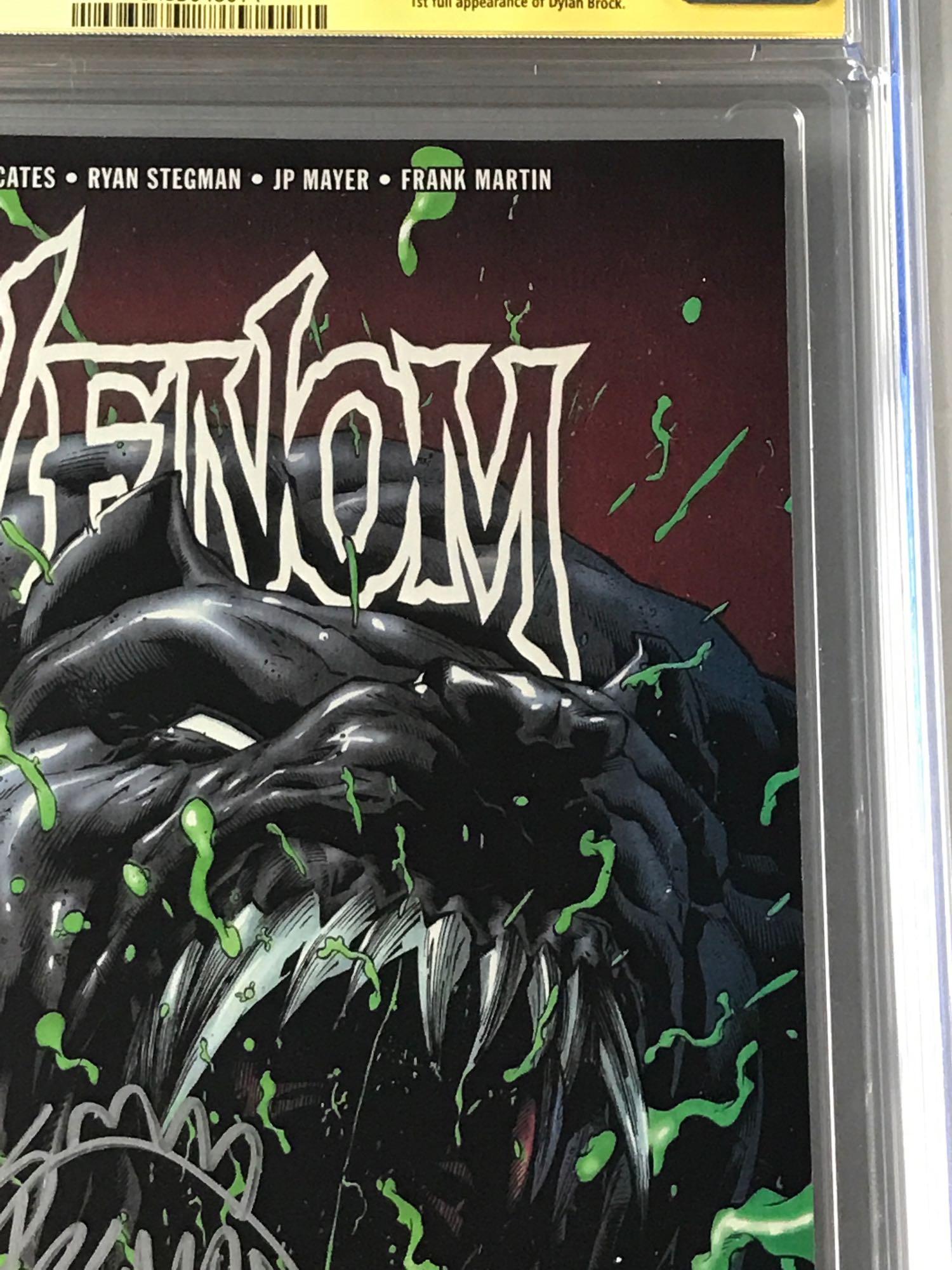 Signed CGC Graded Marvel Comics Venom No. 9 comic book