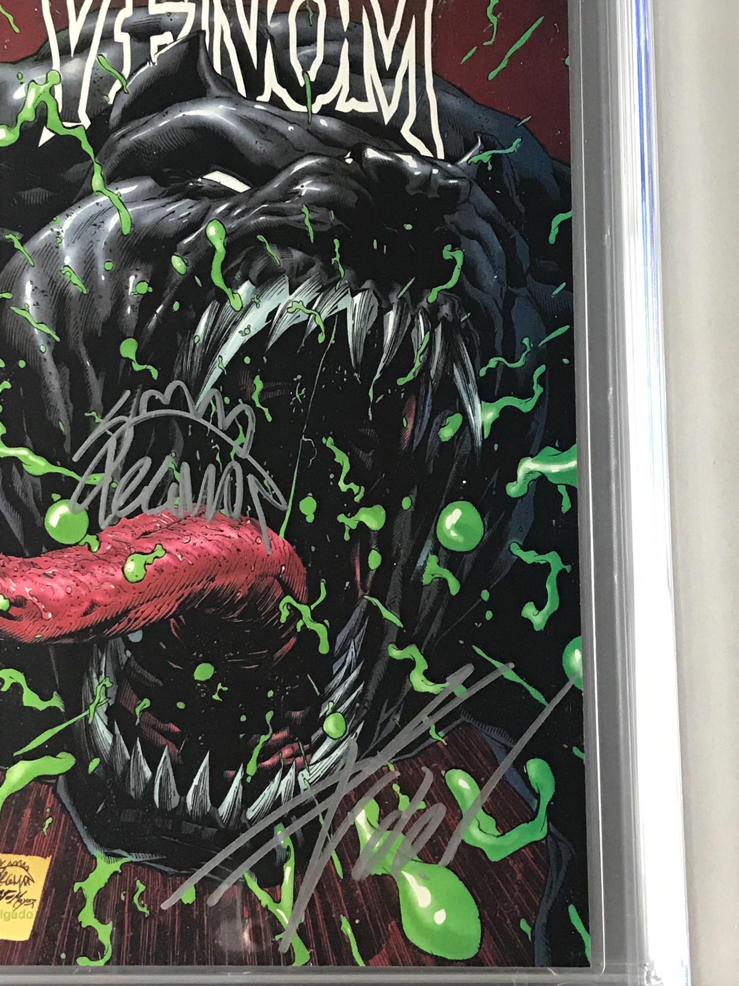 Signed CGC Graded Marvel Comics Venom No. 9 comic book