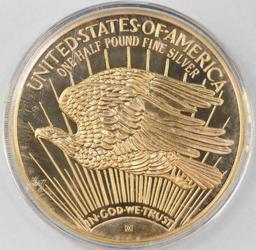 1986 Washington Mint One Half Pound Fine Silver