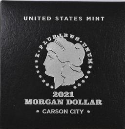 2021 Carson City Morgan Commemorative Silver Dollar