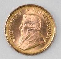 1982 South Africa Krugerrand 1/10thoz. .999 Fine Gold