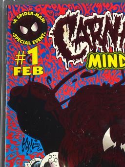 CGC Graded Marvel Comics Carnage: Mind Bomb No. 1 Comic Book