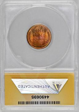 1909 P VDB Lincoln Wheat Cent (ANACS) MS63RD