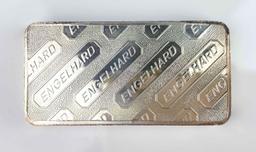 Engelhard E Logo Cast Vertical 10oz. .999 Fine Silver Ingot/Bar