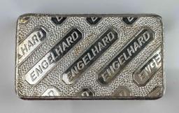 Engelhard Early Cast Horizontal 10oz. .999 Fine Silver Ingot/Bar