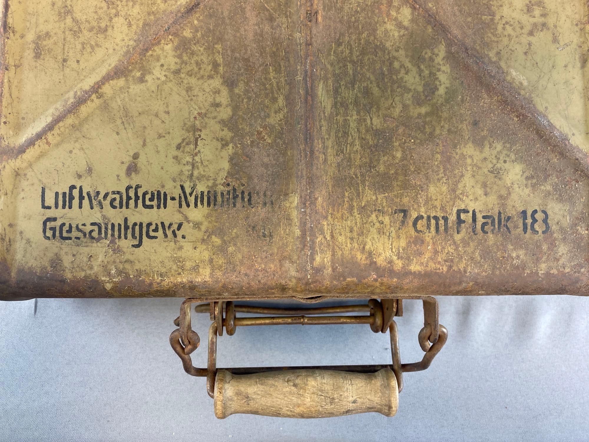 WW2 German Ammunition Box for Flak 3.7cm