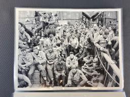 Group of 15+ Military Photographs with COAs in Binder Folder