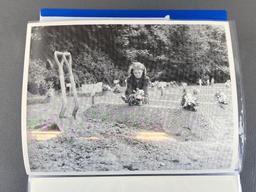 Group of 15+ Military Photographs with COAs in Binder Folder