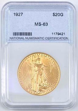 1927 Saint Gaudens US $20 Gold
