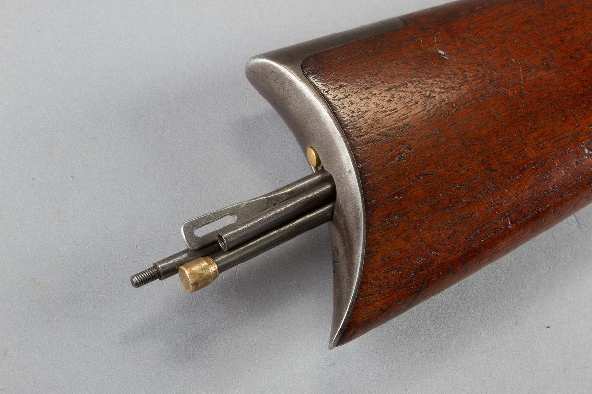 High condition Winchester, Model 1873, Lever Action Rifle, 44 caliber, 24" octagon barrel, SN 155413