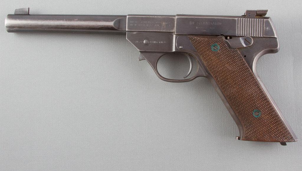 High Standard, Model GD, Semi-Automatic Pistol, .22 LR Caliber, SN 330235, 6 3/4" barrel, overall go