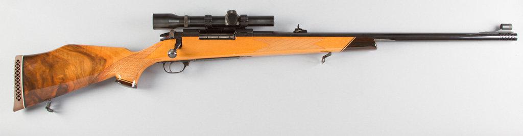 Fine Weatherby, Mark V, Bolt Action Rifle, .460 MAG Caliber, SN H105987, 26" barrel, blue finish wit