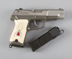 Boxed Ruger, Model P89DAO, Double Action Semi-Automatic Pistol, 9 MM Caliber, SN 304-16948, 4 1/2" b