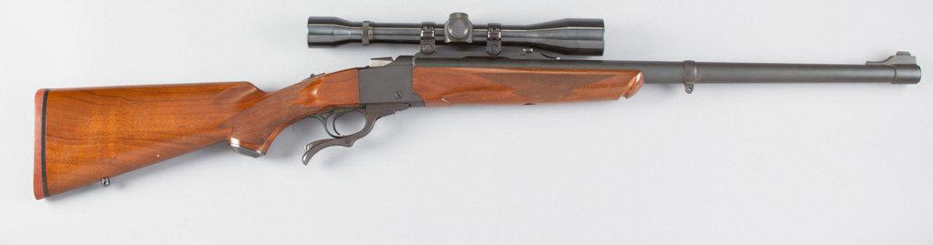 Sturm & Ruger, No.1, Single Shot, Falling Block Rifle, .243 WIN Caliber, SN 5471, 22" barrel, blue f