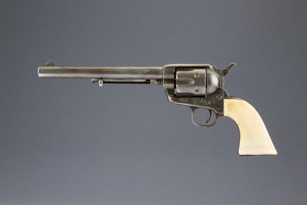 Scarce and desirable, Texas shipped, Rimfire Colt Single Action Army Revolver. Confirmed by the Colt