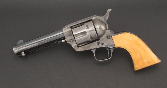 First Generation, Colt SAA Revolver, SN 339060, .32-20 caliber, showing much original finish and gre