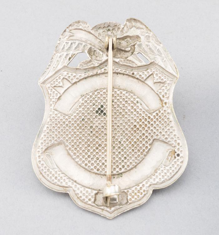 C.F.L. Special Deputy Sheriff, N.M. Badge, shield with eagle crest and star center, 2 1/2" T.  Georg