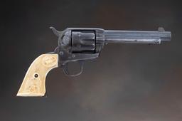 Antique Colt, SAA Revolver, .45 Colt caliber with 5 1/2" barrel.  Manufactured in 1891, the SN 14112