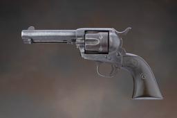 Antique, Colt SAA Revolver, .44-40 caliber with 4 3/4" barrel, manufactured in 1894, SN 157829 match