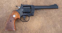 Extremely fine Colt, Officers Model Match, Double Action Revolver, .22 LR caliber, SN 86948, 6" tape