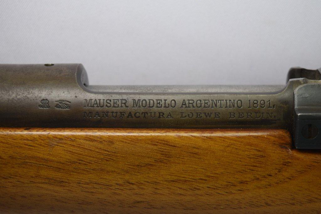 Mauser Argentino 1891 7.65x54 Bolt Action