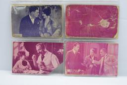 (39) Early Movie Fan Postcards/ Prize Cards