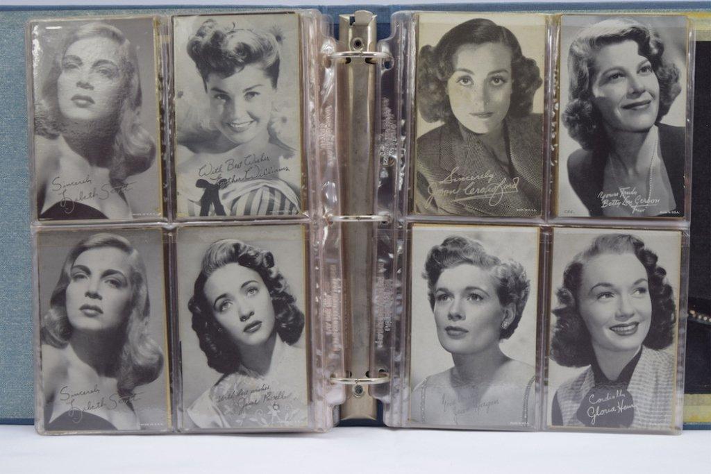 (146) Early Actress Fan Cards