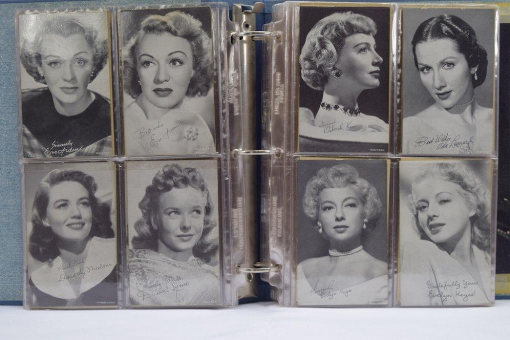 (146) Early Actress Fan Cards