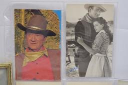 (6) John Wayne Photos/ Cards