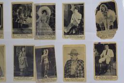 (24) Neilson's Chocolate Movie Star Trading Cards