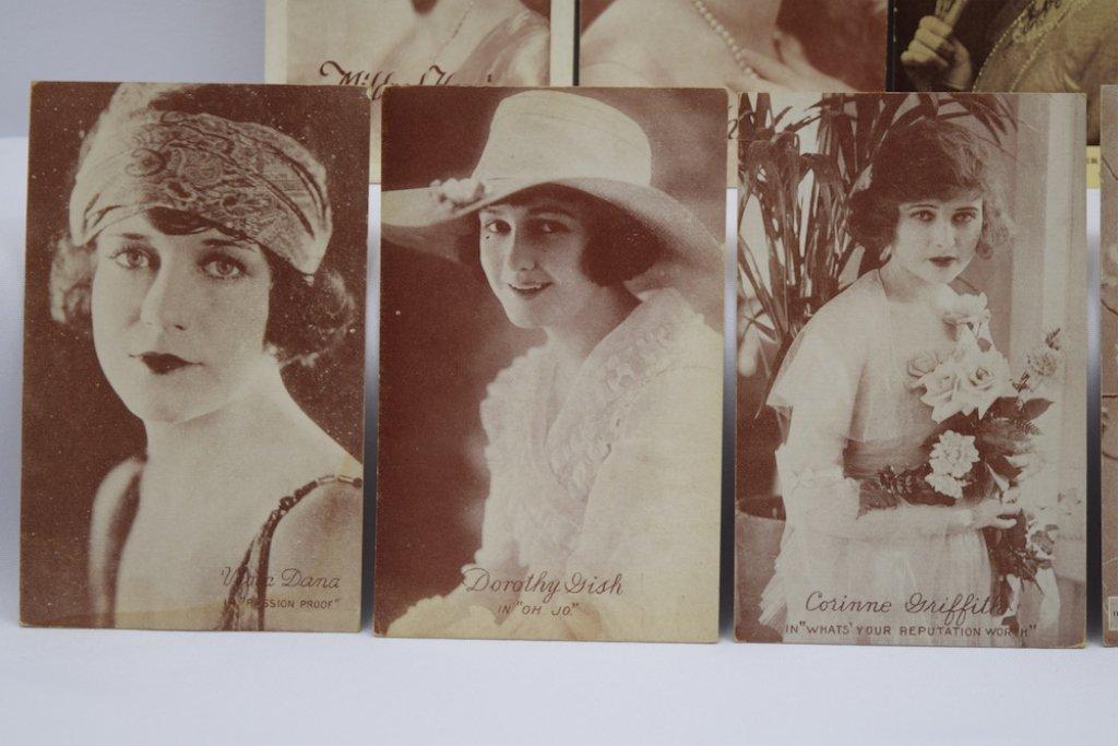 (13) Early Actress Fan Postcards