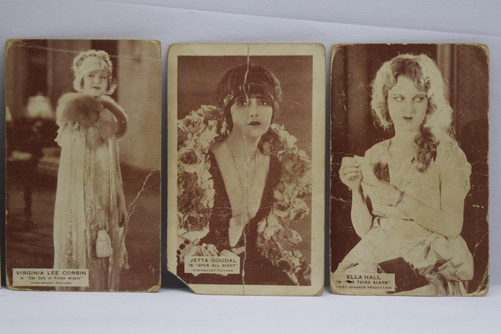 (13) Early Actress Fan Postcards