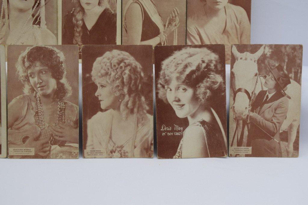 (15) Early Actress Fan Postcards