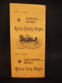 Moline Wagon Co. Pocket Ledger